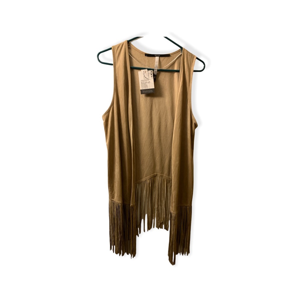 Brand New Vest by Kensie with the fringes. Size Small
